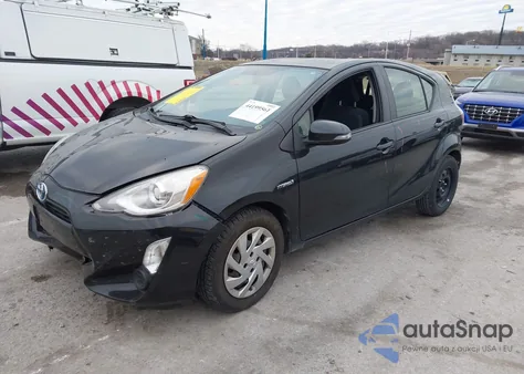 2015 Toyota Prius C Three из США, поврежденный, VIN JTDKDTB37F1102842
